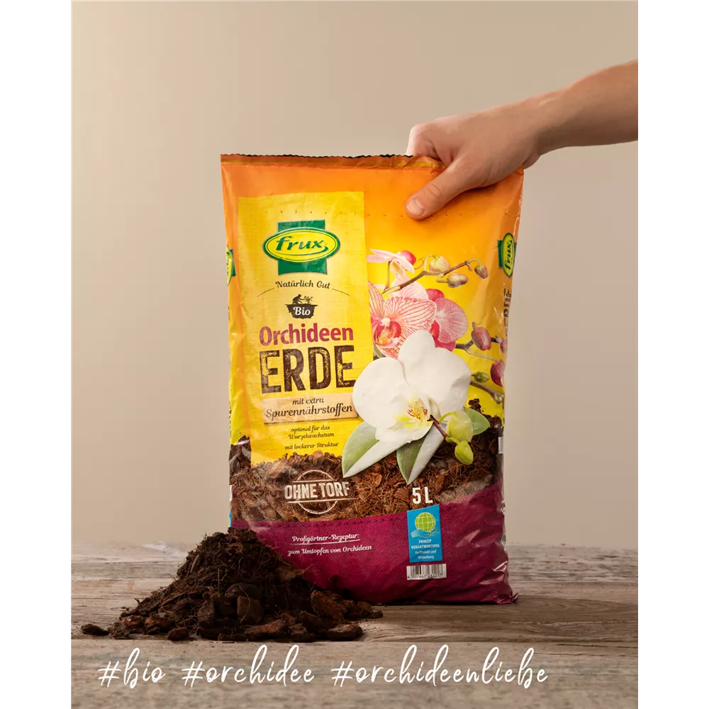 Frux Bio Orchideenerde -torffrei- Frux Bio Orchideenerde -torffrei-