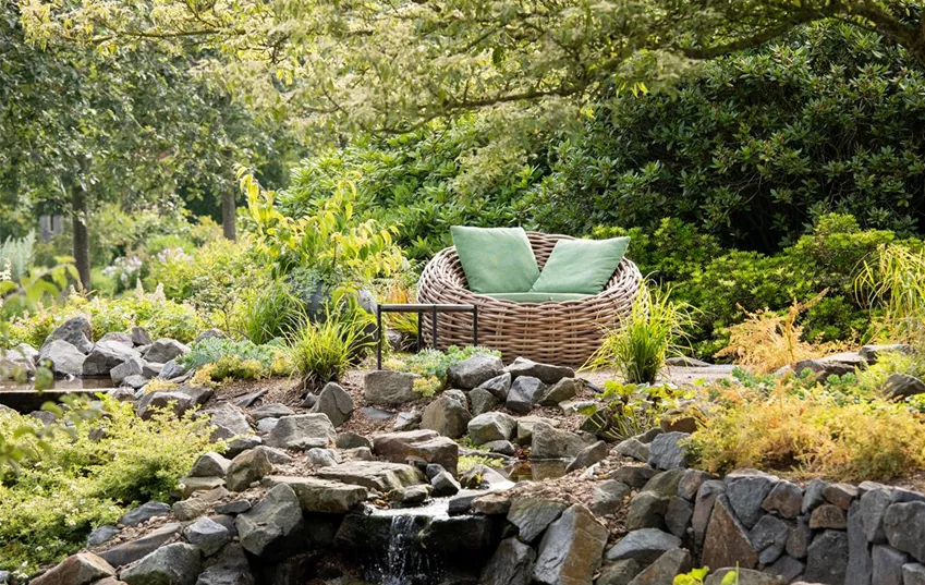 Sommergarten - Gartenmöbel im Ambiente