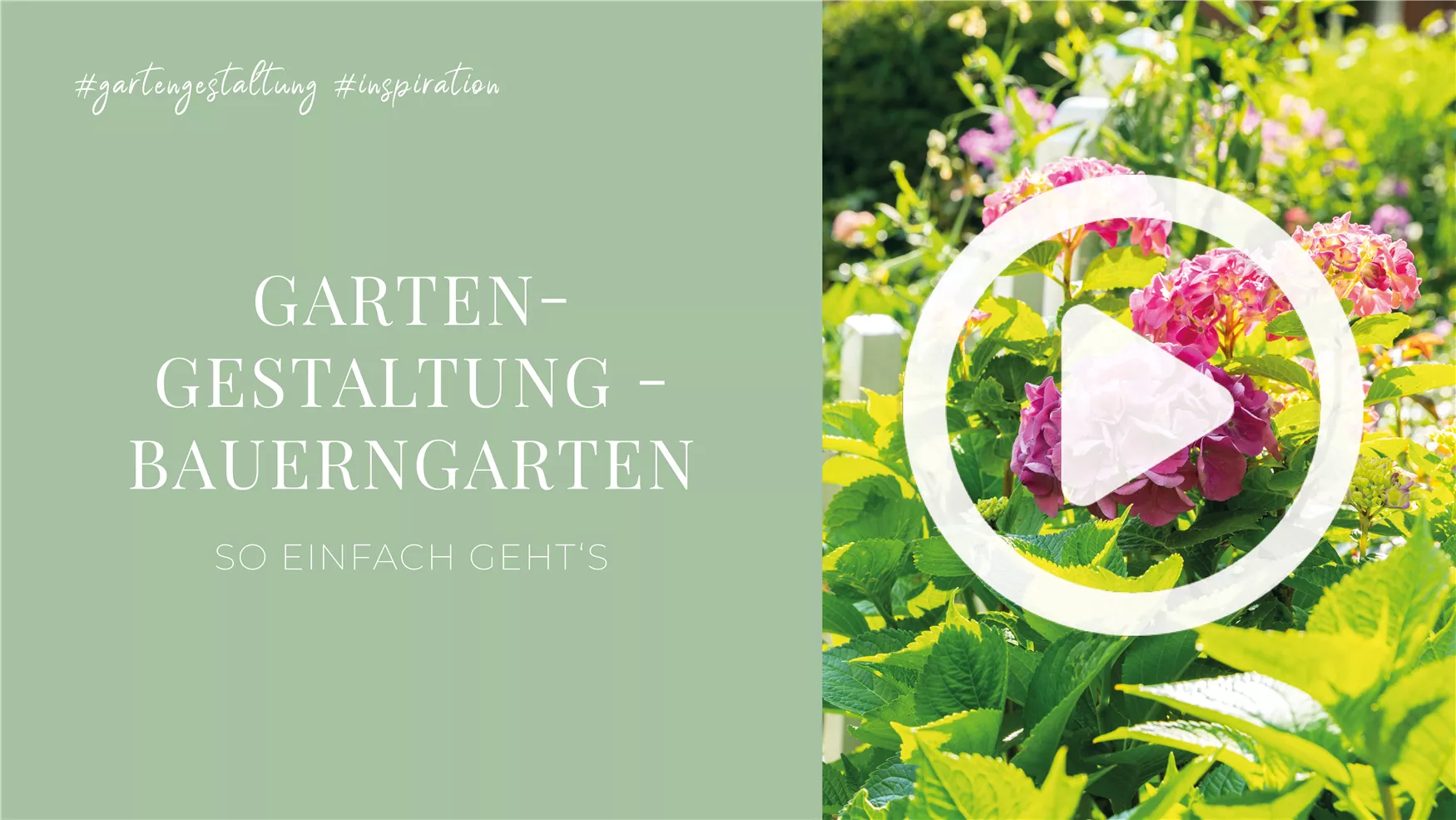 Gartengestaltung - Bauerngarten