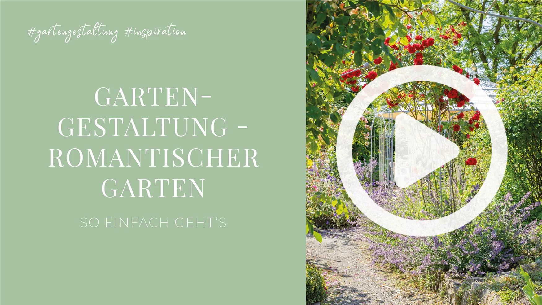 Gartengestaltung - Romantischer Garten