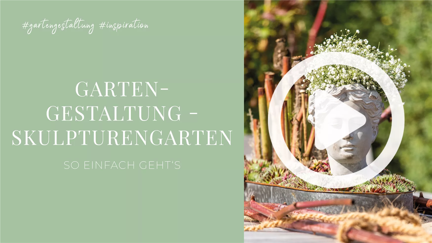 Gartengestaltung - Skulpturengarten