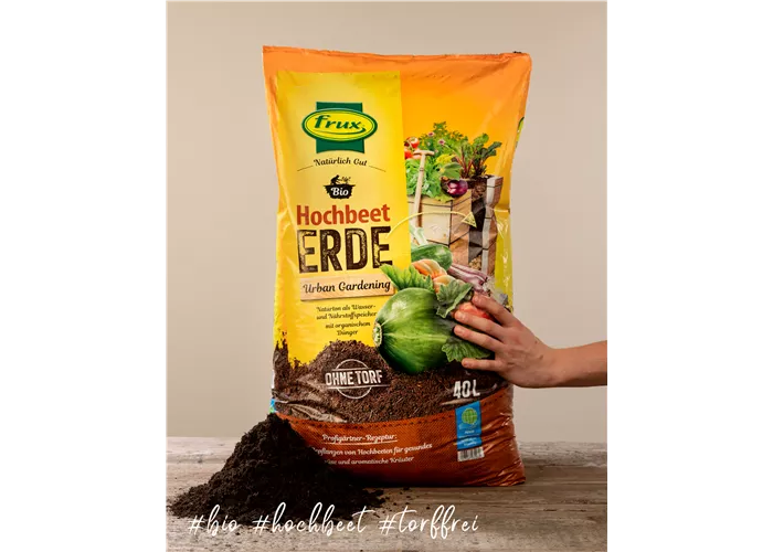 Frux Bio Hochbeeterde – Urban Gardening