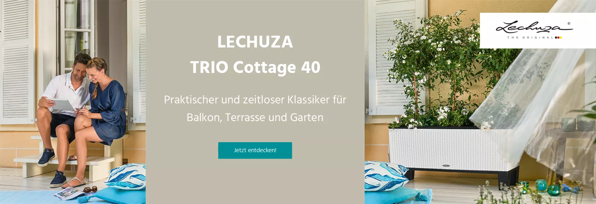 Entdecken Sie unseren LECHUZA TRIO Cottage 40