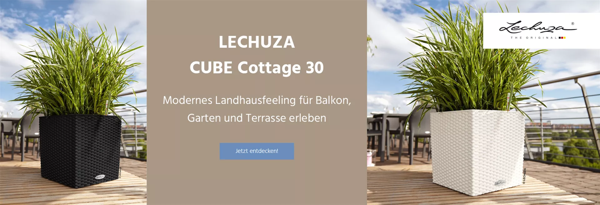 Entdecken Sie unseren LECHUZA CUBE Cottage 30