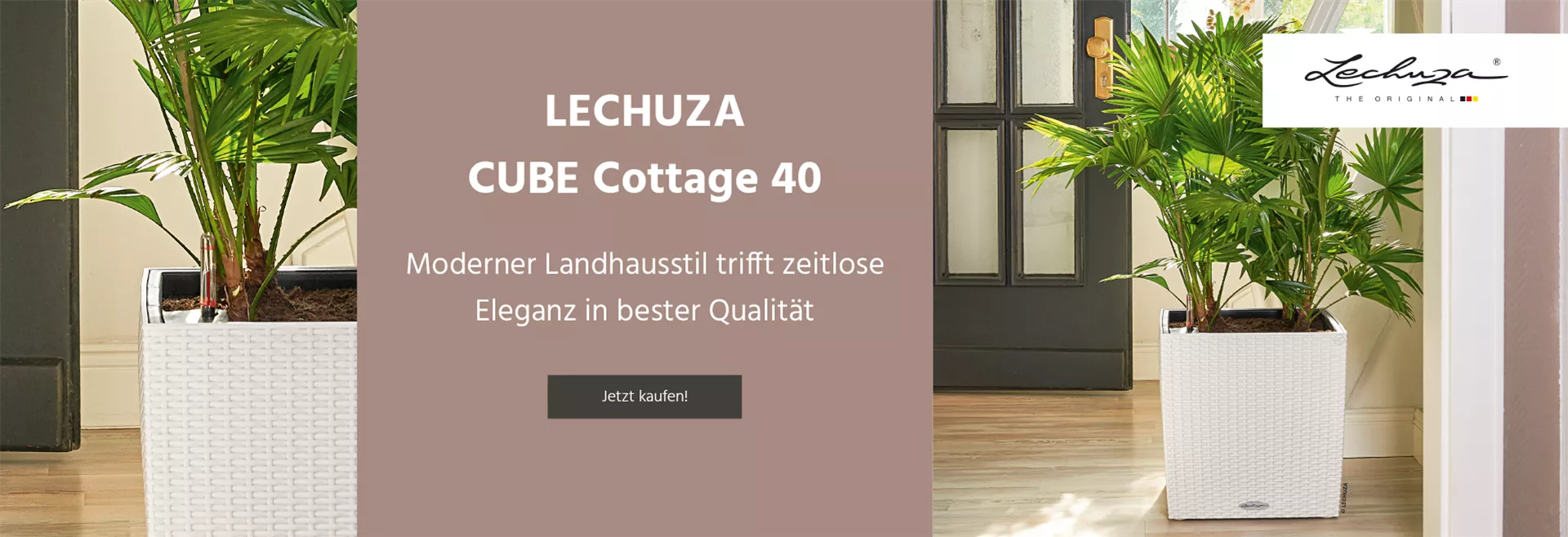 Entdecken Sie unseren LECHUZA CUBE Cottage 40