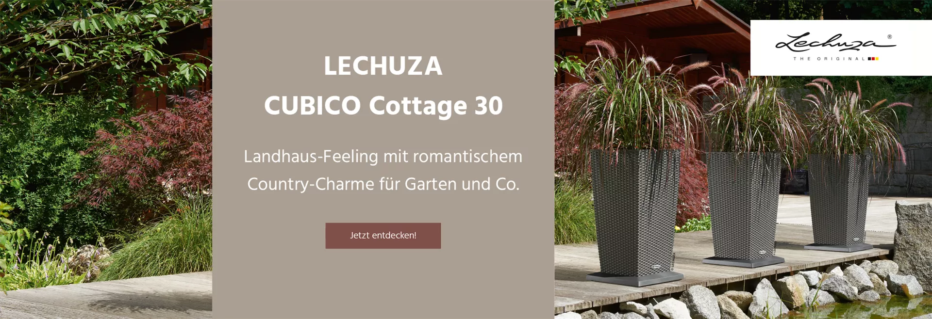 Entdecken Sie unseren LECHUZA CUBICO Cottage 30