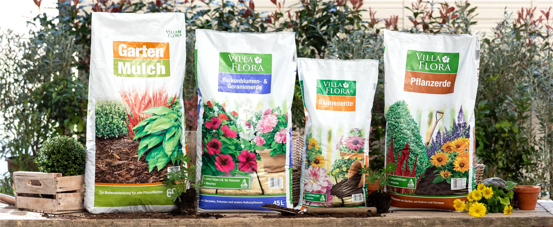 Villa Flora Garten-Mulch - Inspiration 